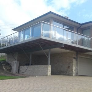 glass balustrade dorset stainless steel frameless poole glass fence steel partition postless balcony polished aluminium no handrail glass welding fabrication stairs staircase dorset poole weymouth portland bournemouth westbourne parkstone dorset ferndown verwood wimborne branksome channel pfc box section shs lintle builders beam flat alteration glass walling ringwood hampshire schools garden idea interior design helical curved round mesh platform floors structural calculations design southern fabrication fineline balconette juliette posiglaze channel fixing partition 10mm glass 21.5 laminate pvb interlayer fabricator site canopy no posts balcony ace hi tech